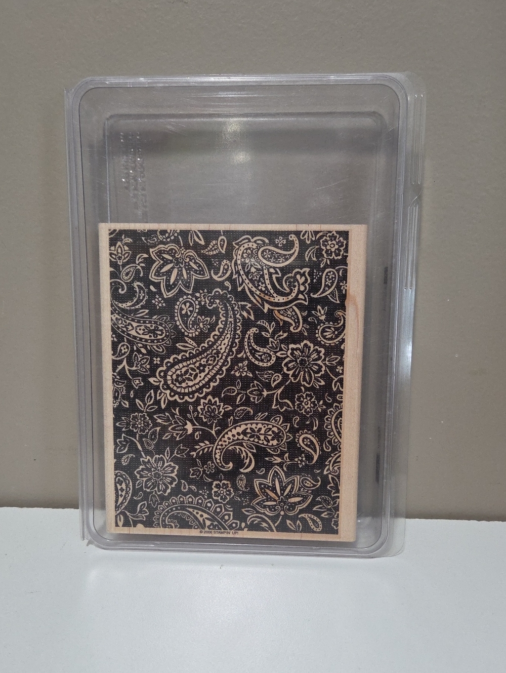 Paisley Background stamp